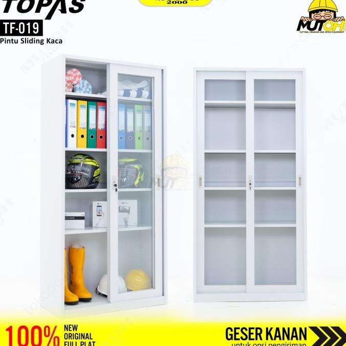 

Topas Tf-019 Lemari Arsip Kantor Lemari Besi - Sliding Kaca Berkualitas