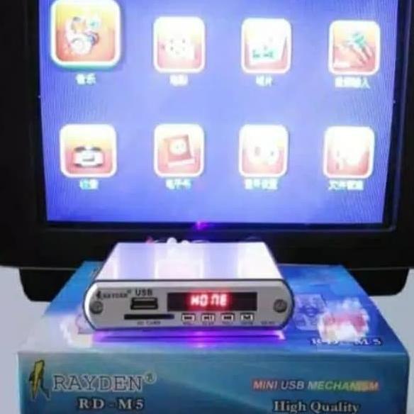 Diskon Kit Modul Box Mp5 Mp4 Mp3 Player Pemutar Video