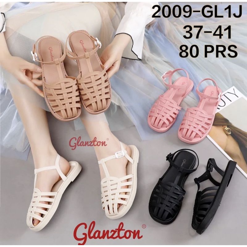 ‼️ Laila Branded ‼️ sepatu sandal karet glanzton/  sandal karet import ( 2009 )