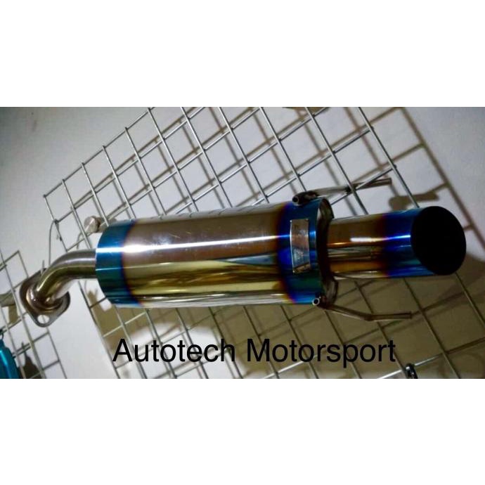 PROMO KNALPOT JS RACING BRIO - MUFFLER JS RACING HONDA BRIO ORIGINAL JAPAN #ORIGINAL