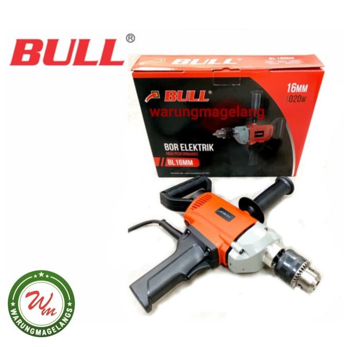 fif Mesin Bor tangan 16mm BULL BL16MM