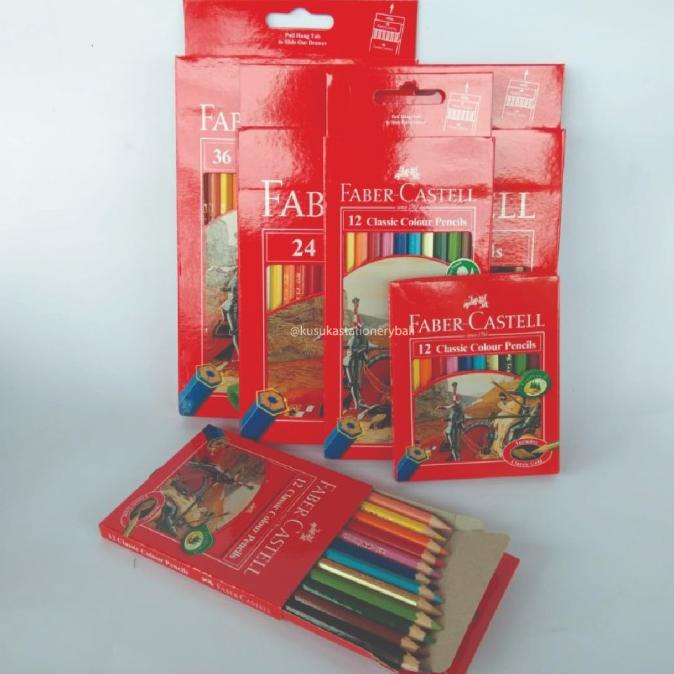 

Buruan serbu] Pensil 12, 36, 48 Warna Panjang CLASSIC FABER CASTELL