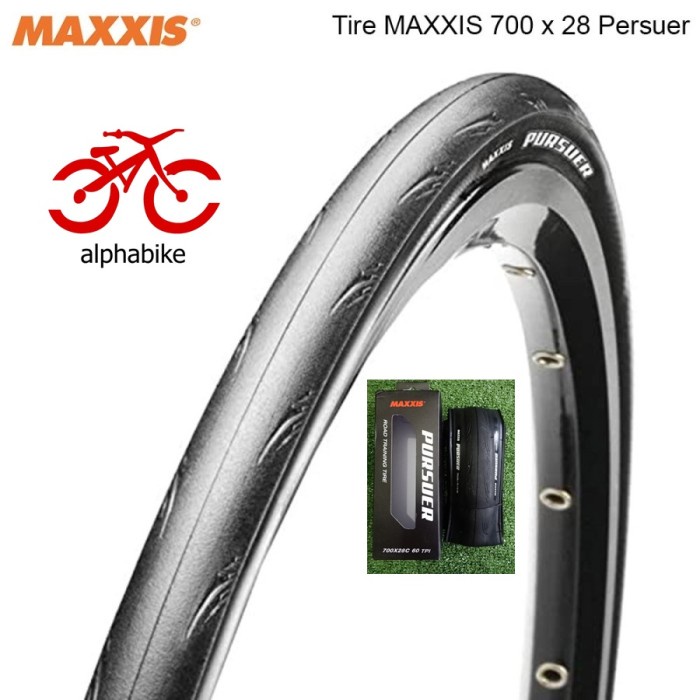 Promo Ban Luar Maxxis 700 X 28C Pursuer - 700X28C - 700X28 - 700 X 28 Road