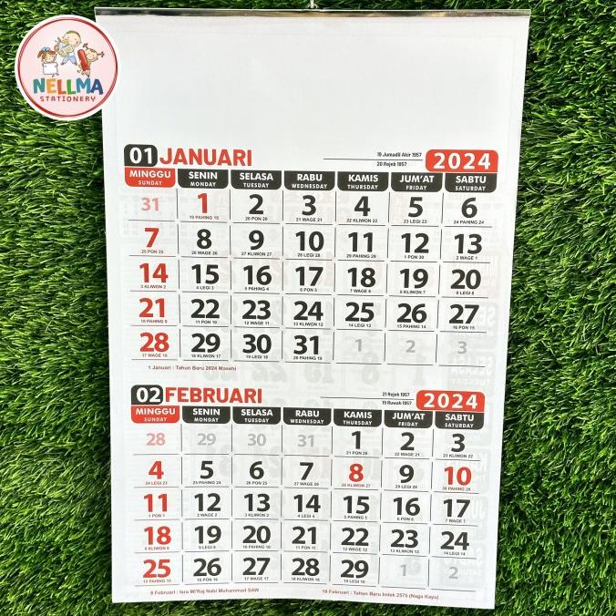 

~^~^~^] Kalender DwiBulan 2024 Daur ulang
