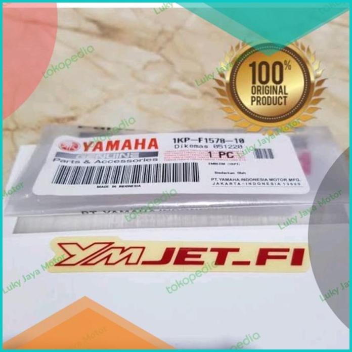 STIKER YMJETFI ORIGINAL MIO J SOUL GT MIO GT XRIDE 1KP-F1578-10 20JVL