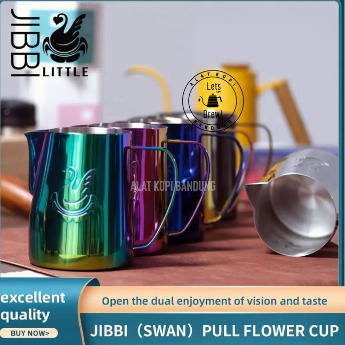 Milk Jug Jibbi Little Extra Sharp Mouth / Milk Jug Mulut Lancip + bag