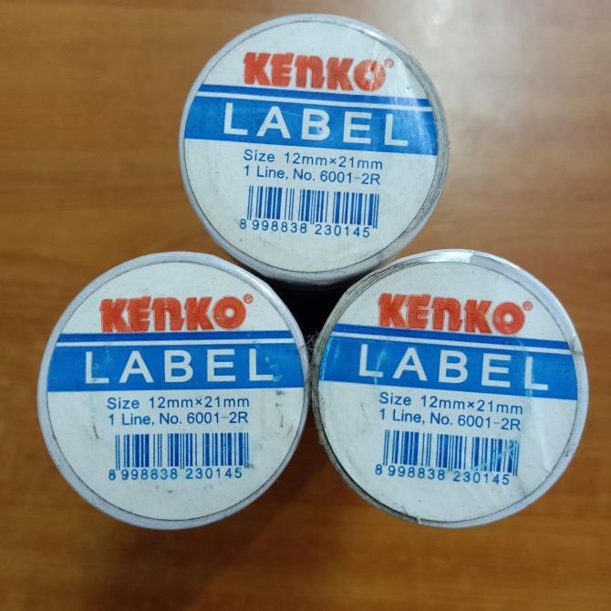 

Refill Isi Label Kertas Harga Rol 1 Line Satu Baris 12 Mm X 21 Mm Kode 1032