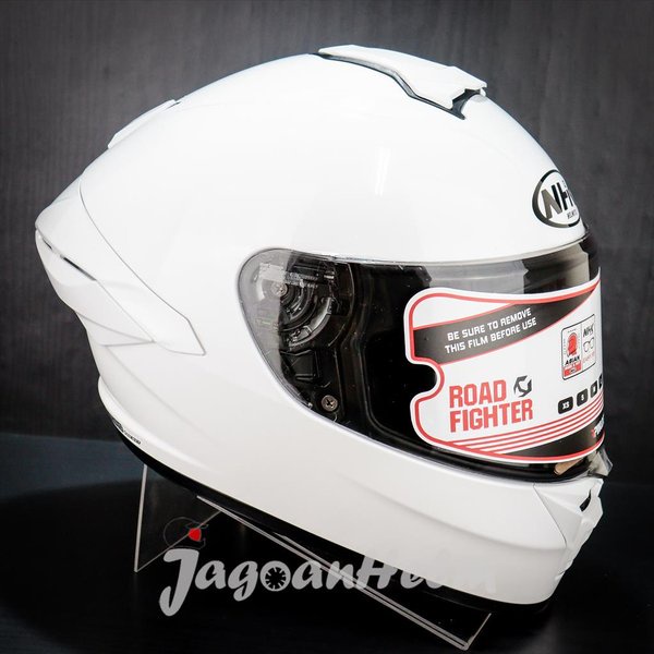 Nhk Mark 1 Solid White Mark1 Single Visor