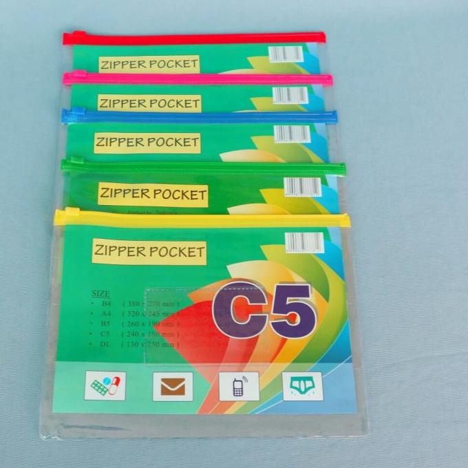 

Plastik Zipper Pocket C5 - 18 X 24 Cm Kode 820