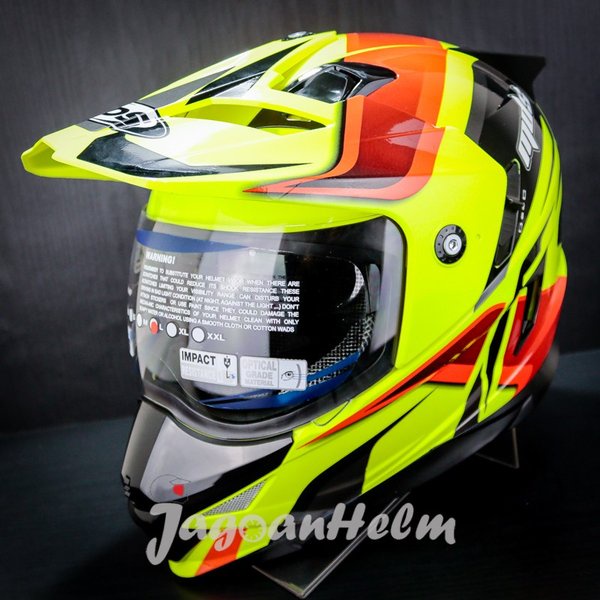 Mds Helm Super Pro #2 Fullface Super Moto