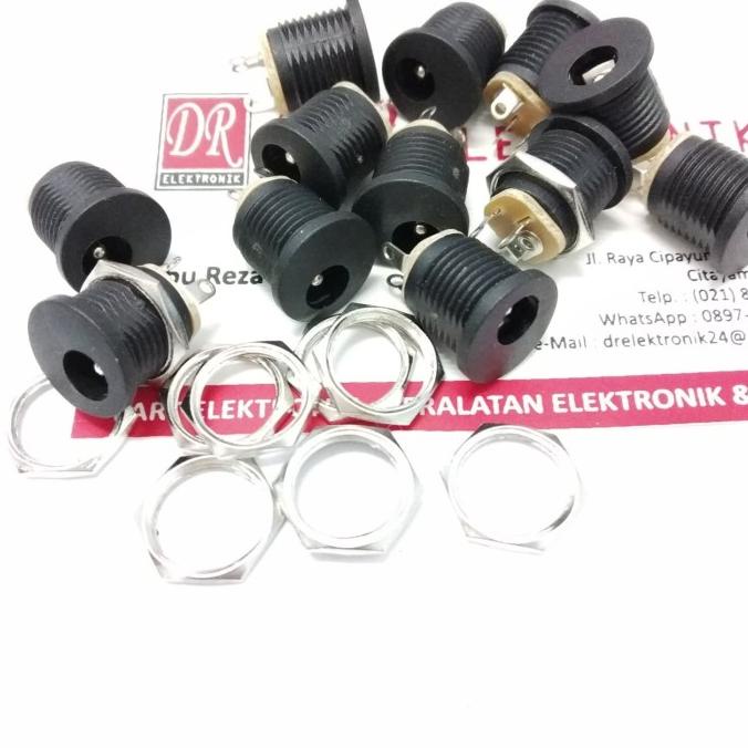 

Murah Soket Socket DC female cewek bulat jack power konektor baut adaptor dre3 Berkualitas