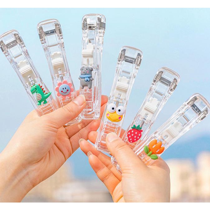 

Paper Clipper Metal Penjepit Kertas Stapler Staples Clip Reusable Kode 960