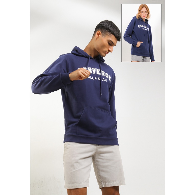 Hoodie Converse Original Pria Atasan Unlined Ori Limited Edition Classic Fit All Star BB Cowo Casual