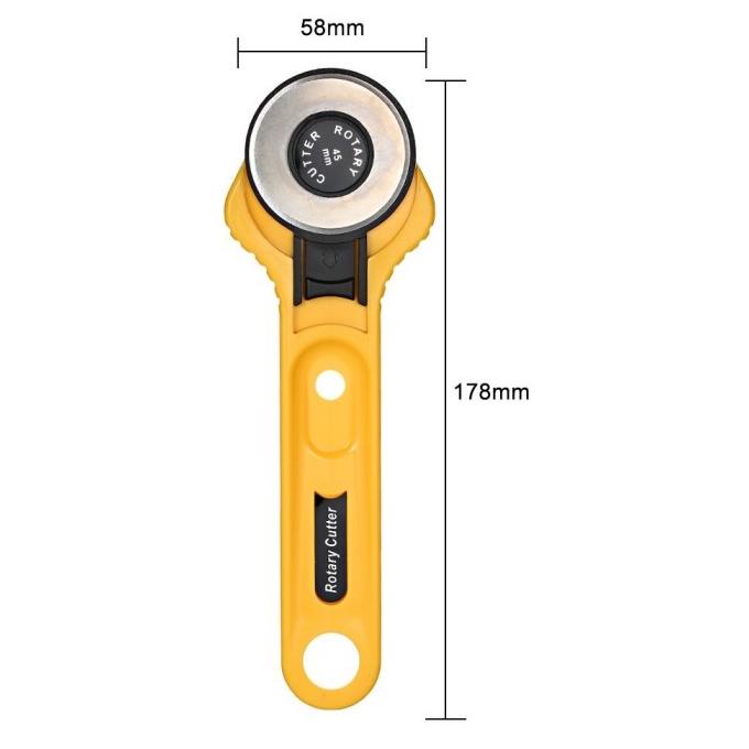

Pisau Pemotong 45 mm Rotary Blade Roller Cutter Round Maket Arsitek