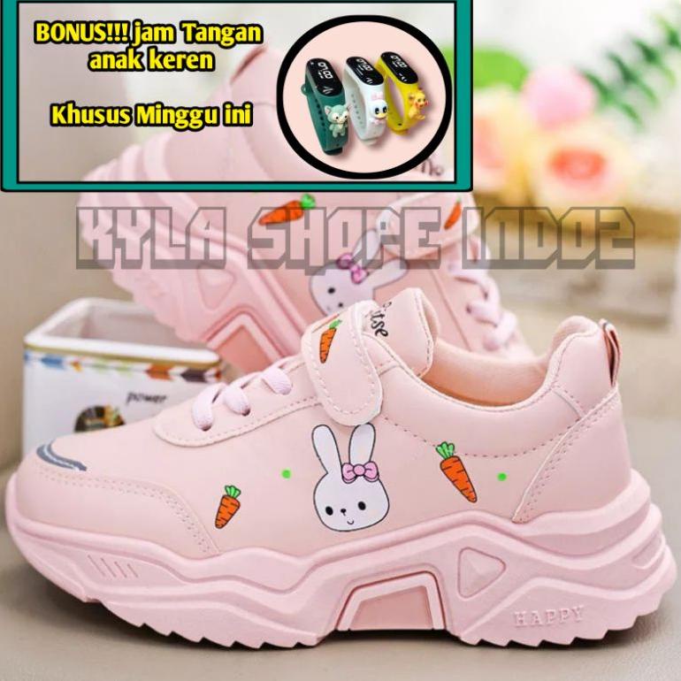 TERLARIS SEPATU SEKOLAH ANAK PEREMPUAN CEWEK LAKI LAKI COWOK TK SD SMP UMIR 3 4 5 6 7 8 9 10 11 TAHU