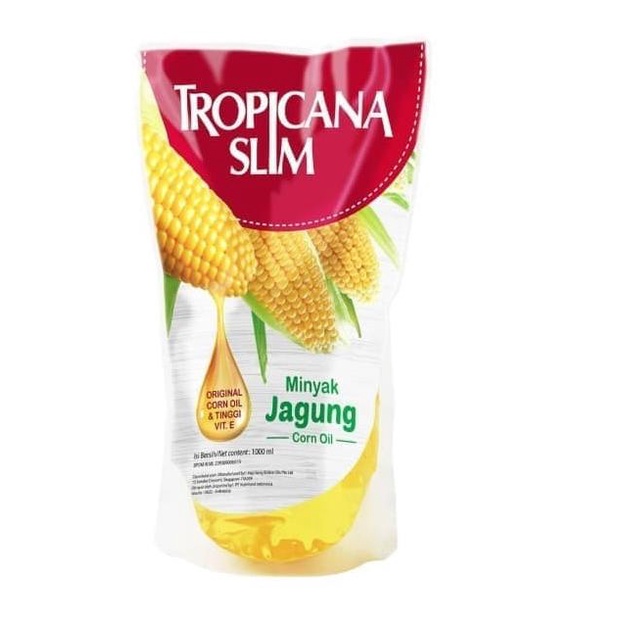 

Minyak Jagung | Tropicana Slim Minyak Jagung Corn Oil Pouch 1000