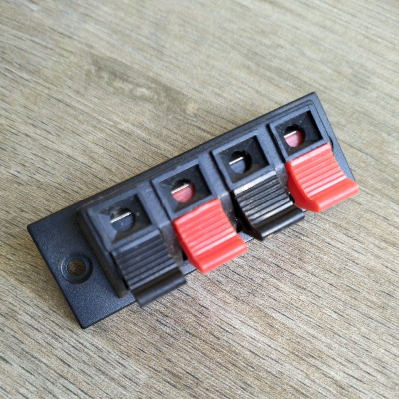 Terminal speaker 4 pin besar stereo