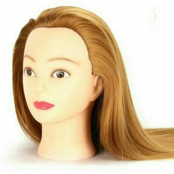 Patung Kepala Belajar Sanggul Rambut Manekin Wanita Make Up Mannequin