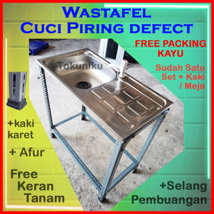 Terbaru Wastafel Portable Stainles Bak Cuci Piring Portable Tempat Cuci Piring Promo Terlaris