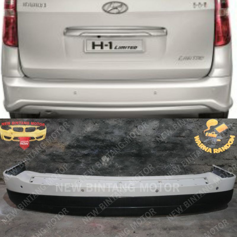 Bumper belakang hyundai H1 Limited edition 2012 2018 original