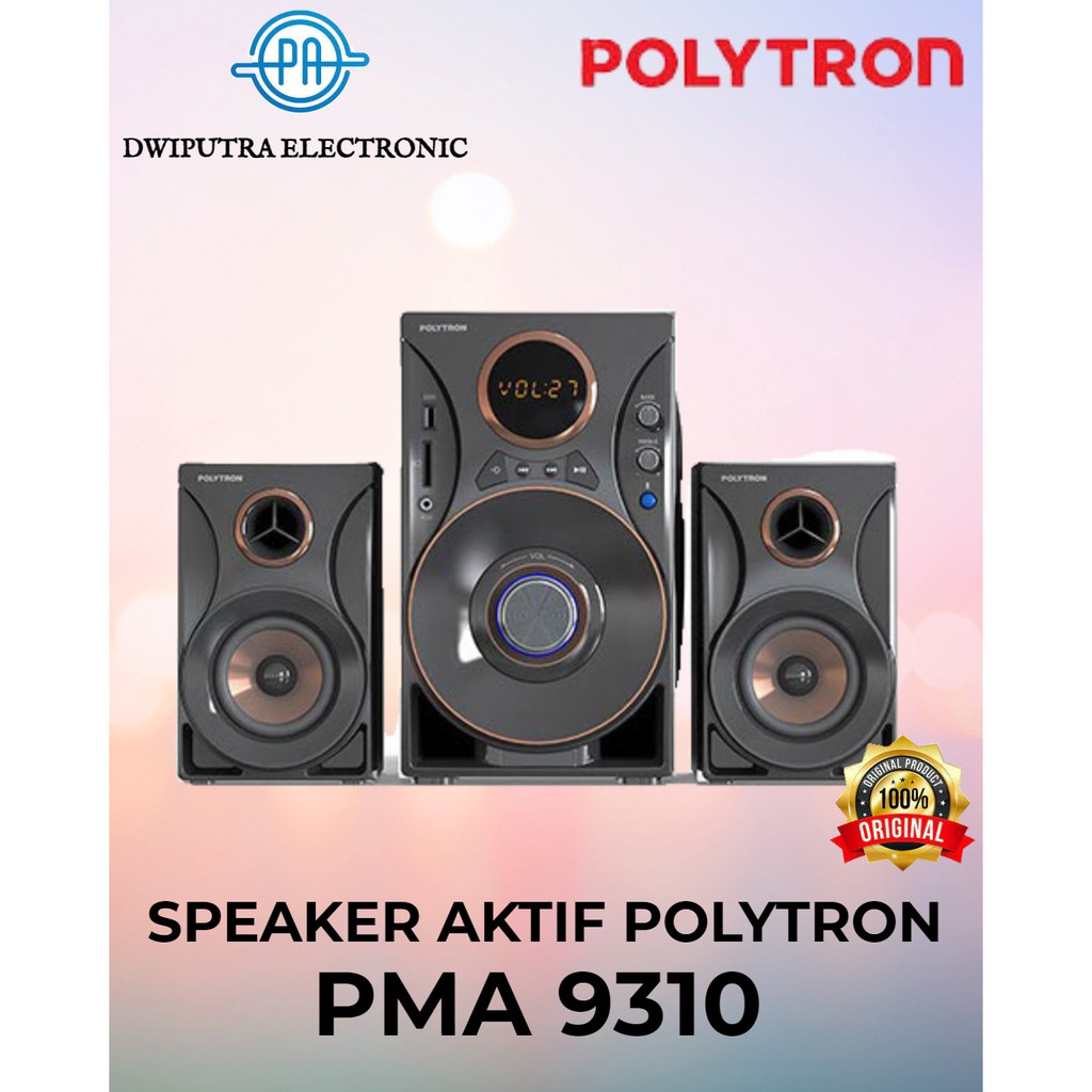 Speaker Aktif Polytron Pma 9310 Pma-9310 Pma9310