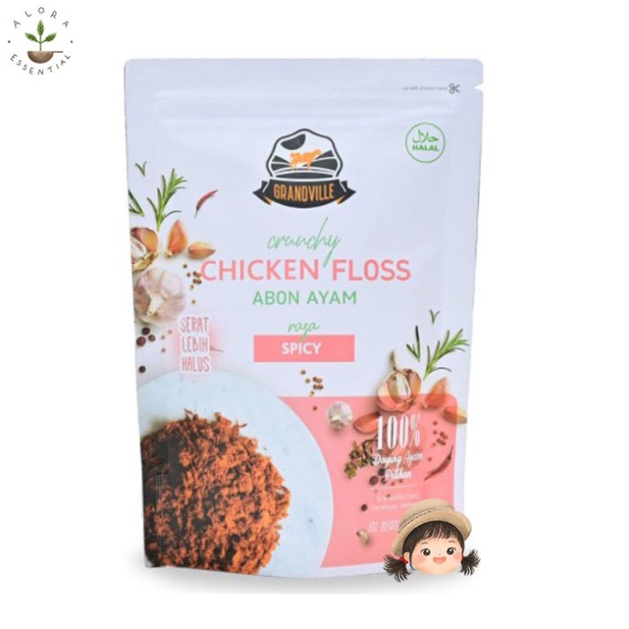

Grandville Abon Ayam Spicy - Abon Ayam Crunchy Spicy 100 G