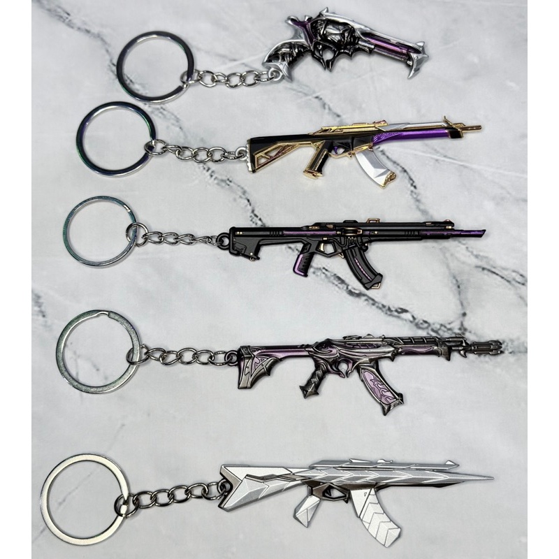 Valorant Vandal Skin Keychain Gantungan Kunci Game