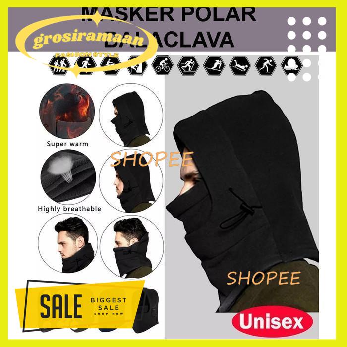 MASKER MOTOR KEREN MOTIF MILITER BEST SELLER !!