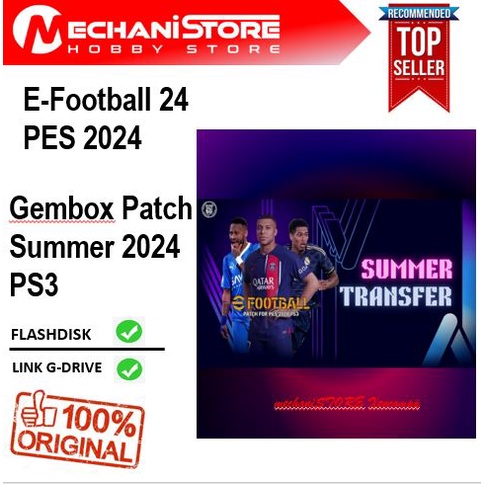 PES24 PES 2024 PES24 PATCH Update terbaru SUMMER PS3 PES 24 Playstation3 PS 3