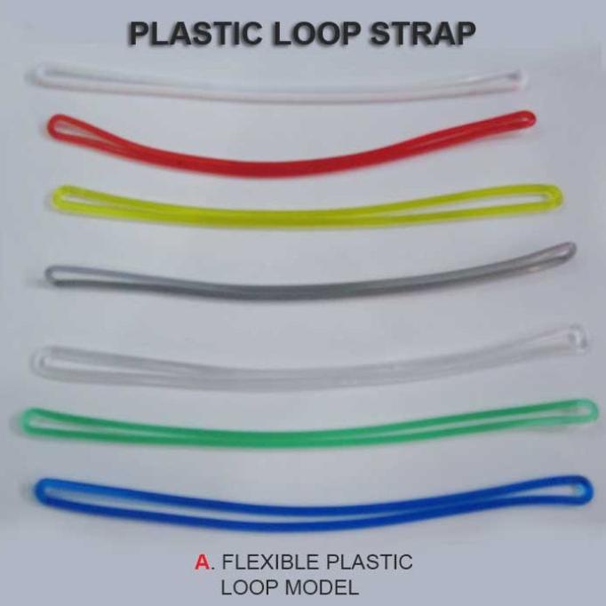 

Plastic Loop Strap Gelang Plastik Flexible Untuk Tag Atau Label Kode 612