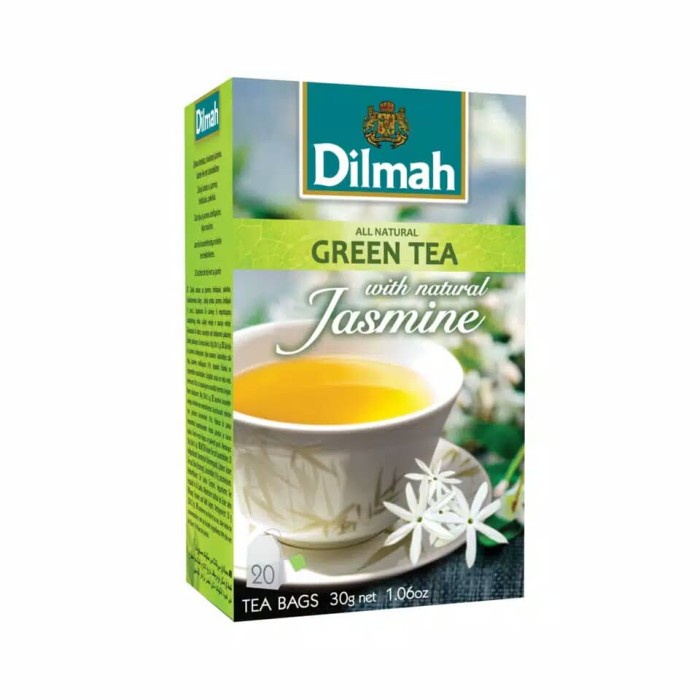 

Dilmah Green Tea with Natural Jasne - Teh Celup Dilmah