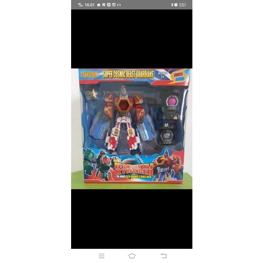 MAINAN ROBOT UCHUSENTAI KYURANGER/MAINAN ANAK ORIGINAL TERBARU