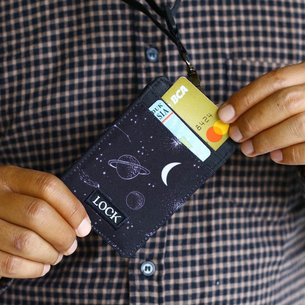 

Id Card Holder Lanyard Name Tag Id Cardholder Gantung Leher Motif Ls302