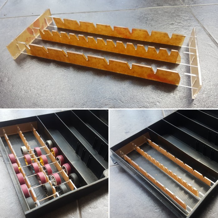 Tatakan Ban Tamiya Laci Box Versus 8050 Ready