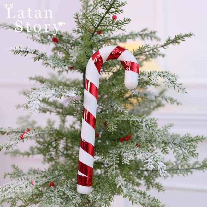 

Tongkat Lolipop Merah Isi 6 Candy Cane Dekorasi Hiasan Pita Natal Limited Edition