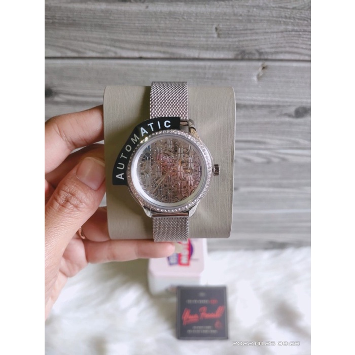 JAM BQ3712 RYE AUTOMATIC SILVER MESH STAINLESS STEEL