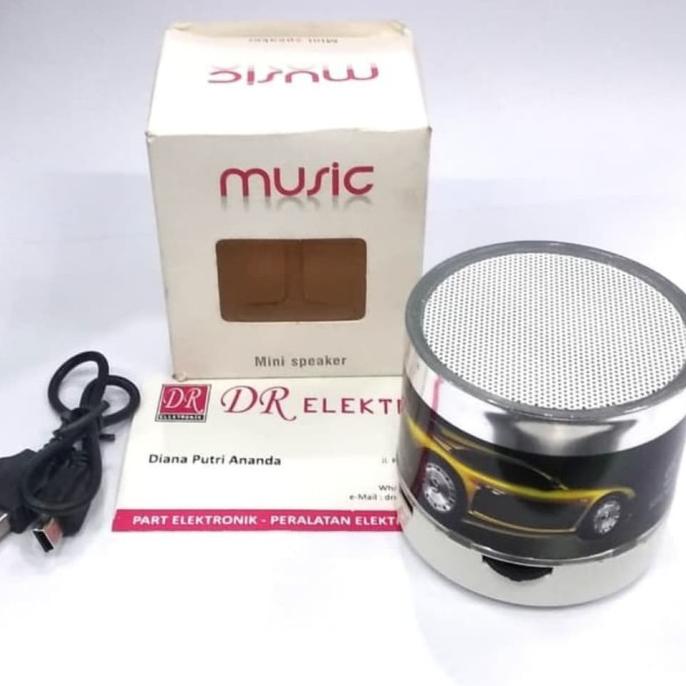 Diskon Speaker Laptop PC HP TF FM Radio AUX USB Mic Bagus Mini Portable dre3 dijamin