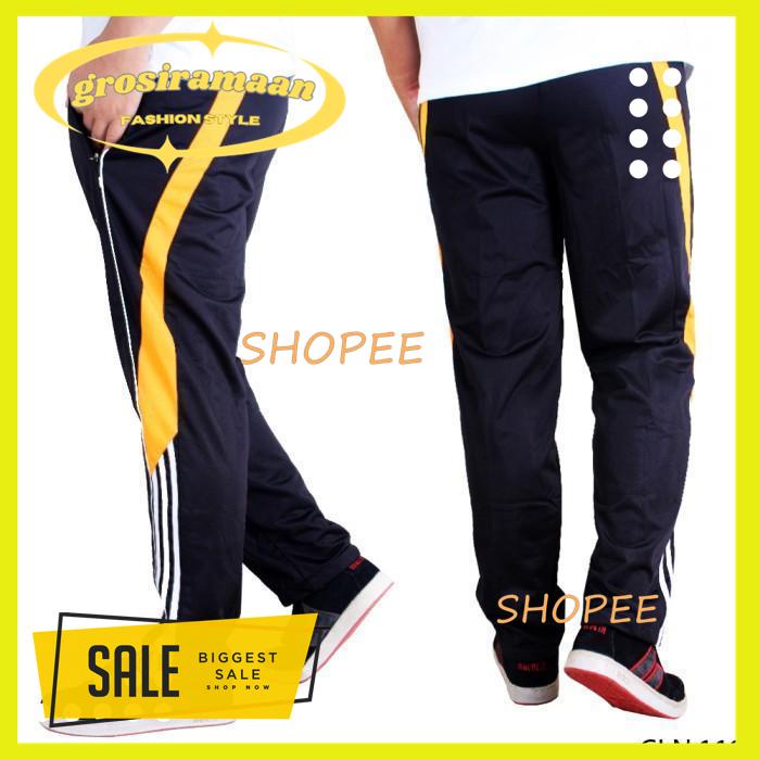 CELANA PANJANG PRIA KEREN TERBARU CELANA TRAINING (CLN) BEST DEAL 