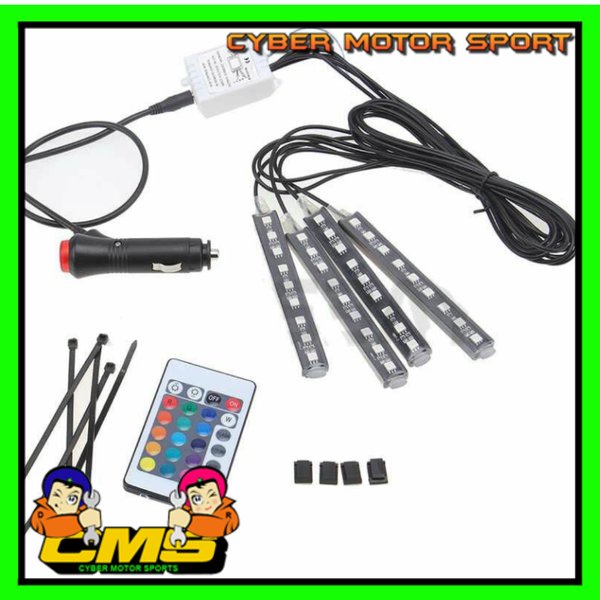 lampu kolong remot kontrol. led kolong dashboard. lampu led kabin. led kolong RGB . lampu interior
