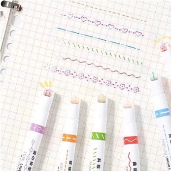 

TERBARU CURVE HIGHLIGHTER PEN ISI 6