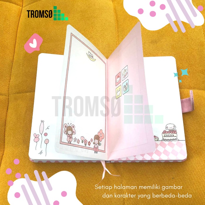 

Tromso Kids Diary Book / Buku Catatan Harian Anak Perempuan -45pr