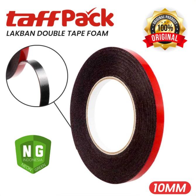 

~^~^~^] Tape Lakban Double Tape Foam Serba Guna Ukuran 10mm 20mm 10 meter