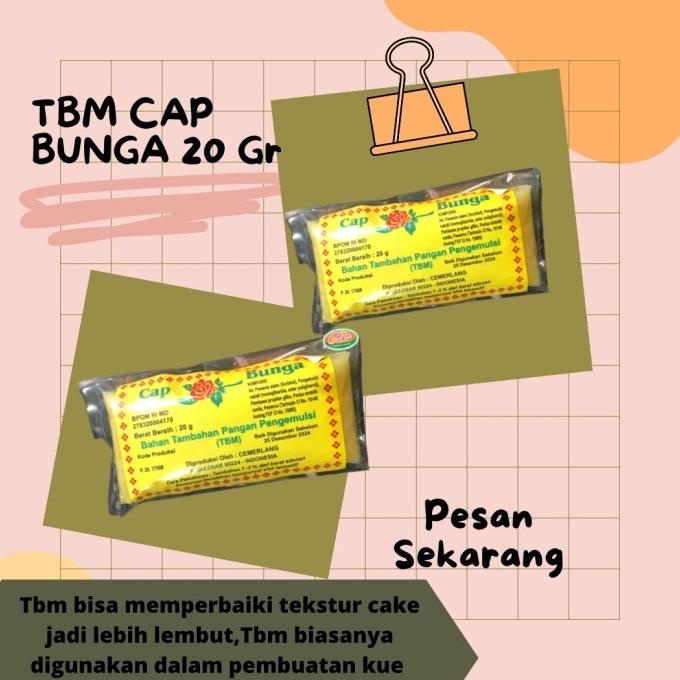 

@#@#@#] TBM CAP BUNGA 20 GR