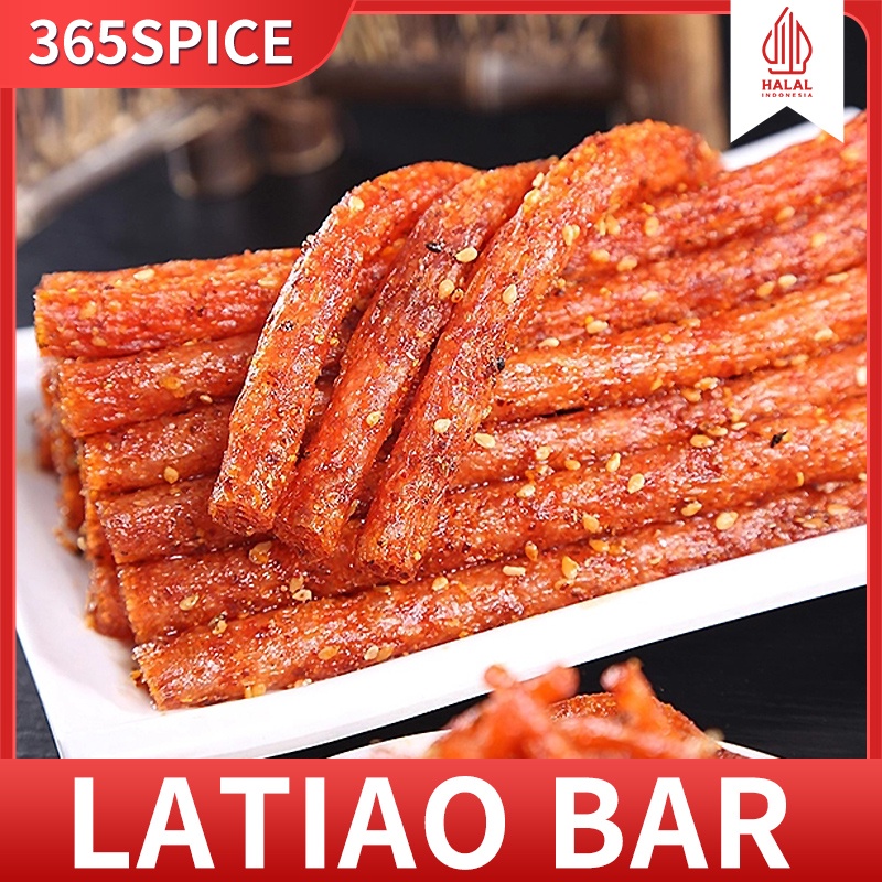 

Latiao sna - [PAAGE LATIAO] Bar (1 Pcs) + Strip (1 Pcs) Celan Sna VEGETARIAN Gluten HALAL Pedas