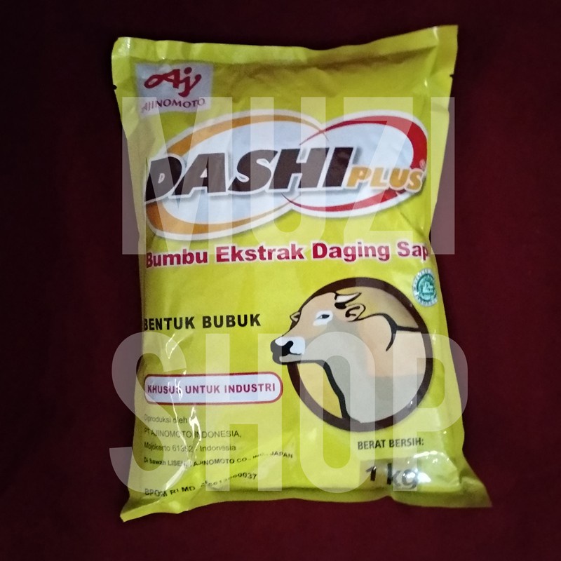 

Bumbu Tabur Instant / Bumbu Masak / Bumbu Masakan Yedap Rasa Dashi Plus / Dashiplus Sapi 1 Kg