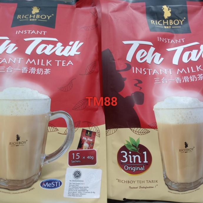 

TEH TARIK INSTAN 3 IN 1 RICH BOY/RICH BOY INSTANT MILK TEA
