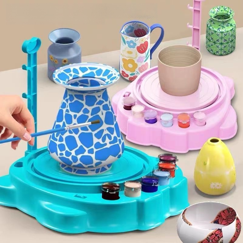 Mainan Mesin Tanah Liat Buatan Tangan DIY Anak-anak