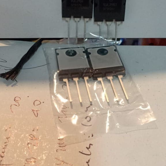 Transistor Mjl 21193 Dan Mjl 21194