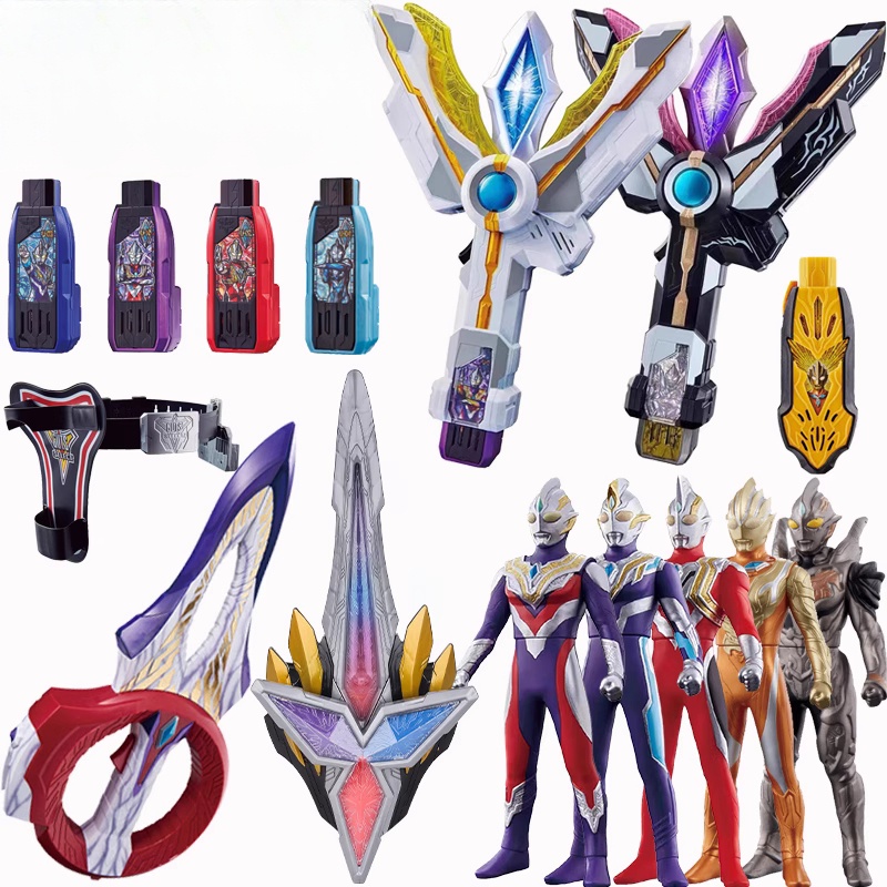 Setelan Mainan Kunci Pedang Litga, Ultraman Bersinar Abadi