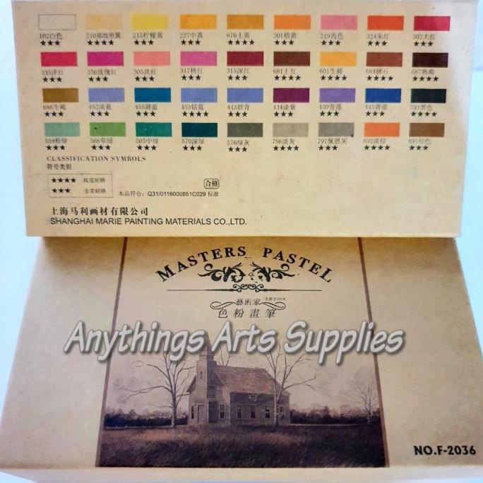 

Sale Maries Soft Pastel Set 36 Colours / Hair Chalk Termurah Terlaris